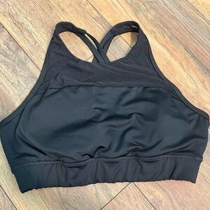 Black Women's Sports Bra